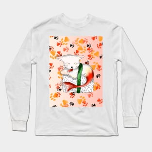 sushi lover red tailed catfish Long Sleeve T-Shirt